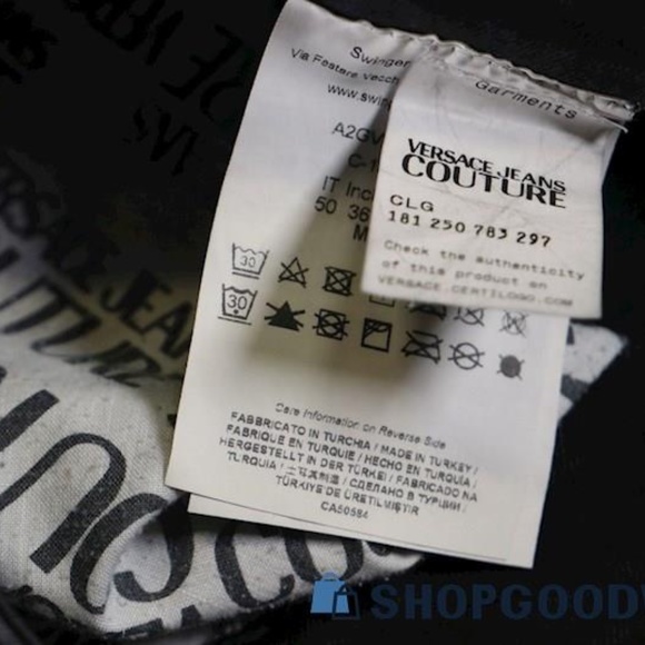 VJC Black Denim with Embroidery 34x30 - Picture 7 of 10